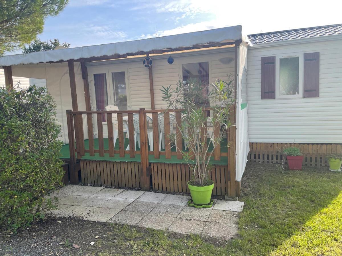 Mobil Home Parfait Etat Sur Camping Arvert Exterior photo